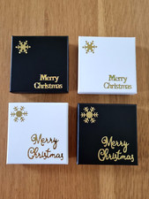 Personalised Christmas Gift Box For Jewellery Necklace Bracelet Flat Postage UK