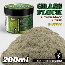 Static Grass Flock - Brown