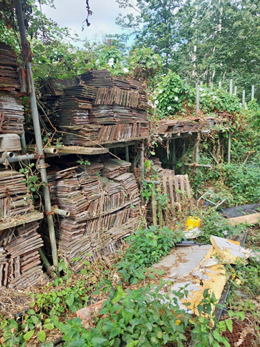Reclaimed hand made clay - reclaimed, tiles