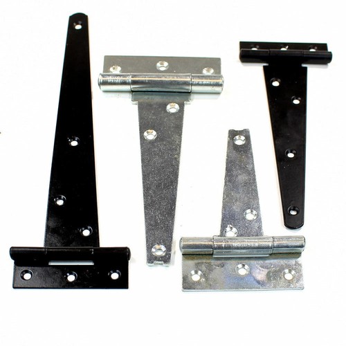 Tee hinge black inch t - inch,