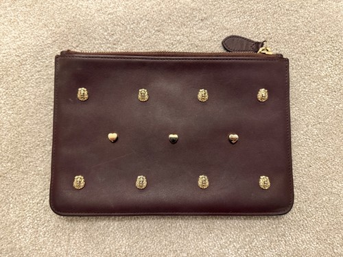 Rare mulberry cara oxblood zip - oxblood,