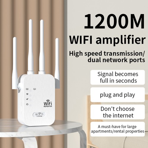 1200mbps wifi signal extender - signal,