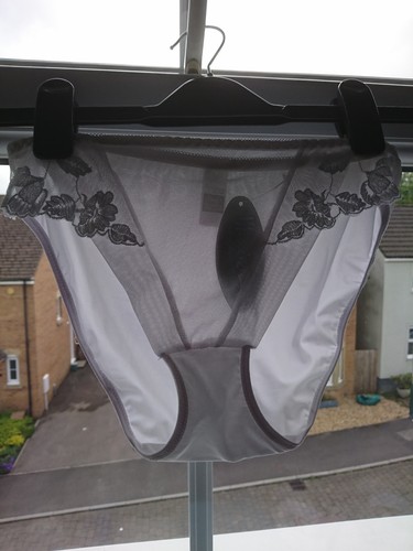 Vtg white semi sheer - white,