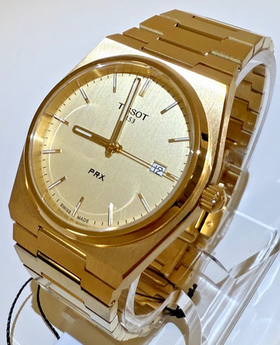 Tissot prx gold men - men's,