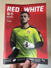 Swindon Town V Wigan Athletic League 1 Football Programme & Team Sheet 25/03/16