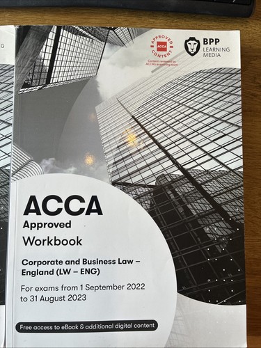 Acca workbook and - acca,