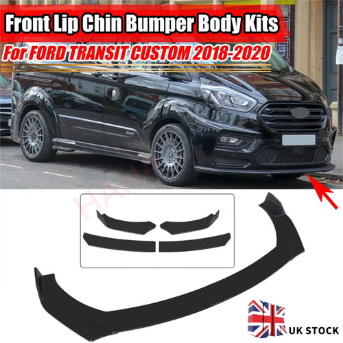 Gloss black front - front, bumper