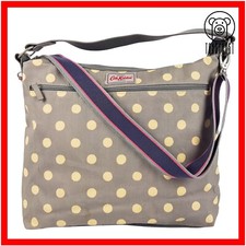 Cath Kidston Baby Changing Bag Tote Nappy Button Spot Polka Dot Oilcloth CF43