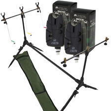 Carp Fishing Pod & JHA Alarms with Swingers 2 Bite Alarms 3 Rod Rests & Bag NGT