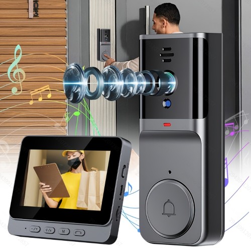 Wireless video door bell - door, phone