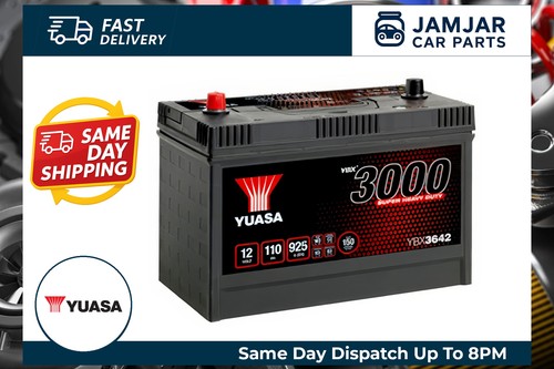 Yuasa car battery 12v - 12v, 110ah
