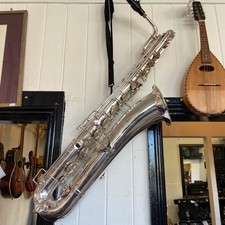 Baritone Saxophone, Beuscher Saxophone was made in Elkhart, Indiana-USA  in 1927