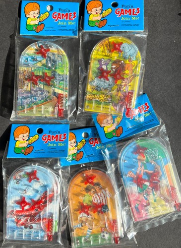 Unused 1970s pinball games - 1970s,