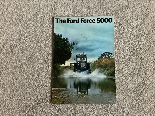 Ford 5000 tractor brochure - tractor,