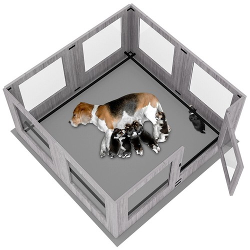 Large dog playpen kennel - dog,