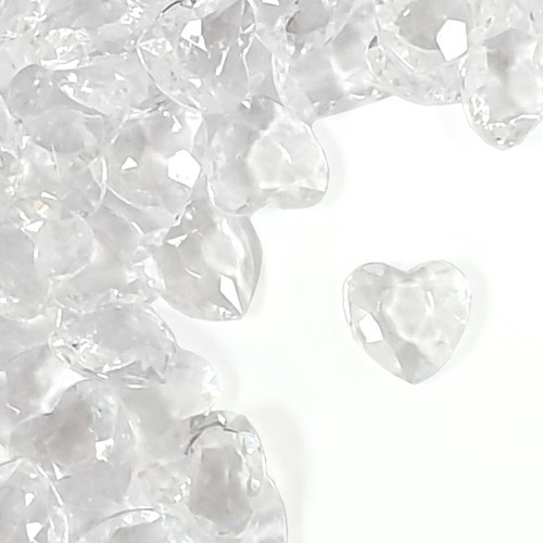 Heart scatter diamante clear - scatter,