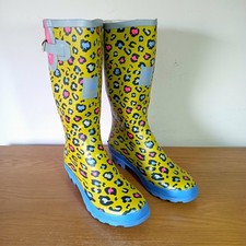 Hawkins Leopard Print Wellies