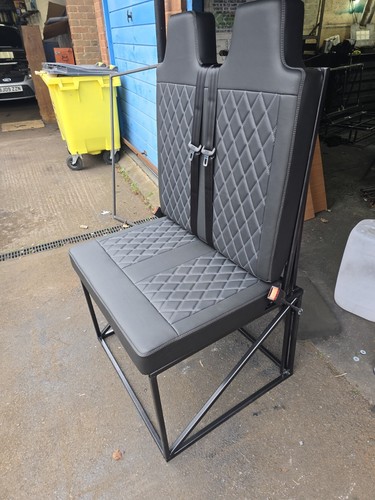 Rear van seats with seat - rear, belts