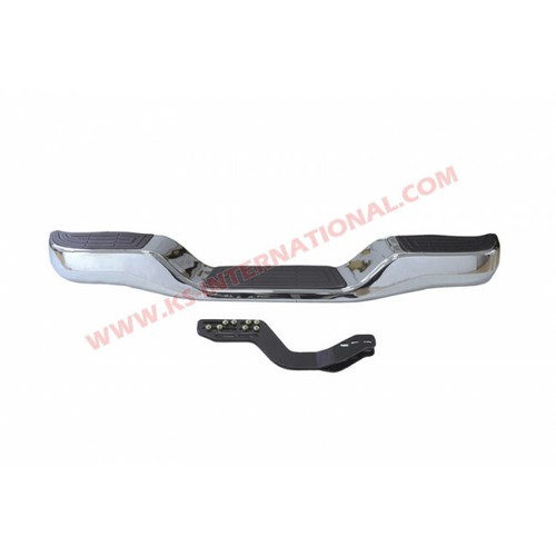 Rear universal chrome - rear, bumper