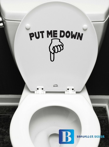 Put down toilet seat - toilet, funny