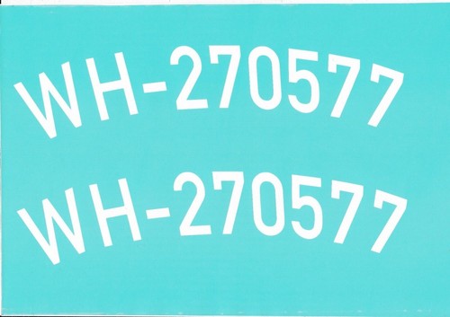 Stencil for ww2 german - stencil, 2x
