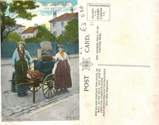 Vintage Postcard - London Life