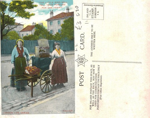 Vintage postcard london life - london,