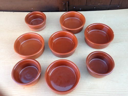 Terracotta ramekins tapas - ramekins,