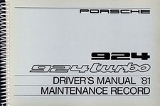 Porsche ~ 924 TURBO Driver's
