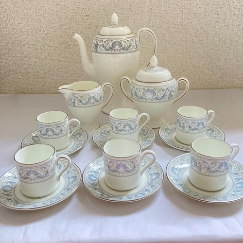 Wedgwood dolphins coffee pot - coffee,