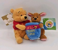 Winnie The Pooh Roo Vintage Plush Disney 8" Tagged Soft Toy Friendship Day 2000