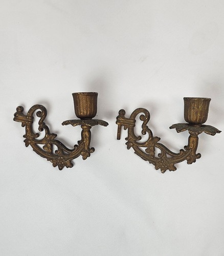 Vintage piano sconce arms - arms, pair