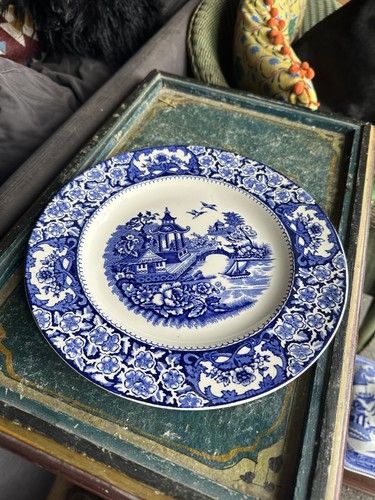 Vintage old alton ware - vintage, blue