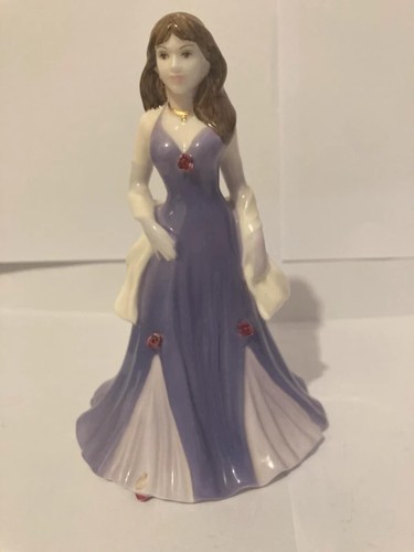 Coalport porcelain figurine - porcelain,
