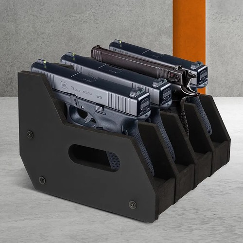Brihard pistol foam gun rack - gun,