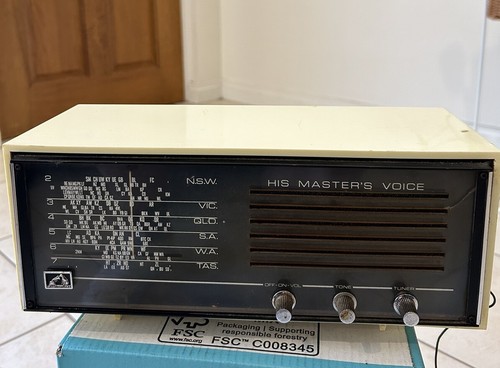 Hmv his masters voice radio - hmv,
