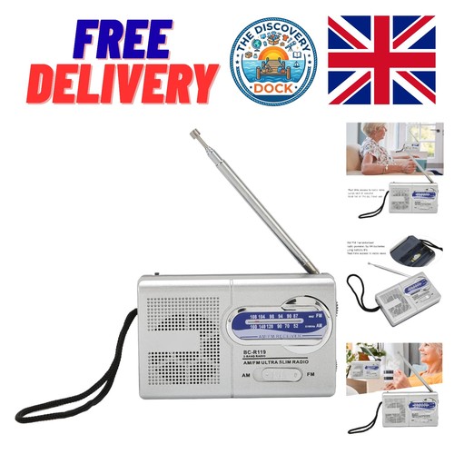 Battery powered portable radio - battery-powered,