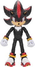 SONIC THE HEDGEHOG Sonic 3 Movie Shadow Collector Toy Figure by Jakks... 