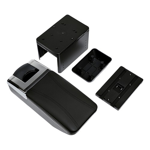 Armrest storage box dual - storage, layer