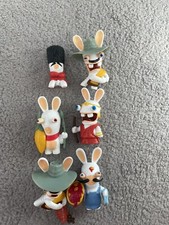 Rabbids Rabids Figures Around The World Plastic Figures Bundle X6