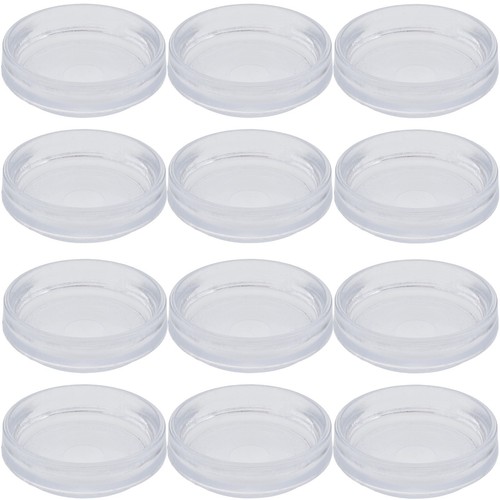 Large castor cups - 12, carpet