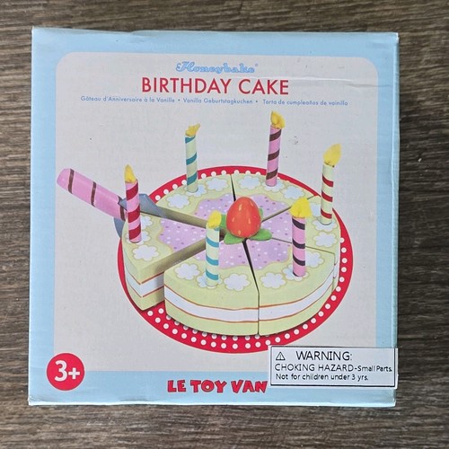 Toy van sliceable birthday - le,