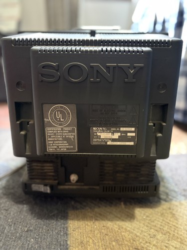Vintage sony trinitron inch - sony,