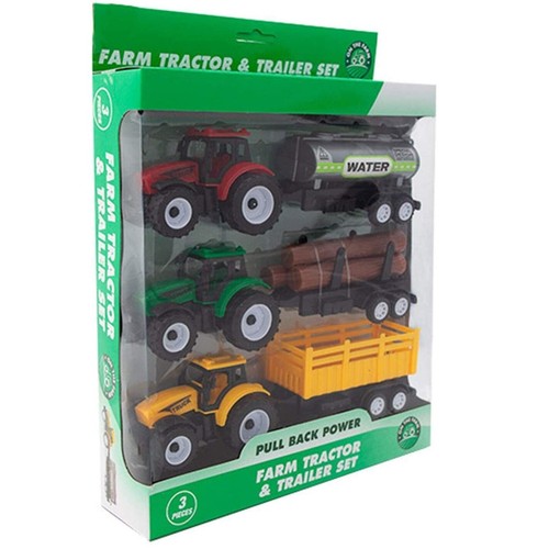 Farm tractor and - trailer, 3