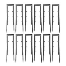 100Pcs Landscape Staples Garden Staples Plastic Portable Durable Nail Pins Fence