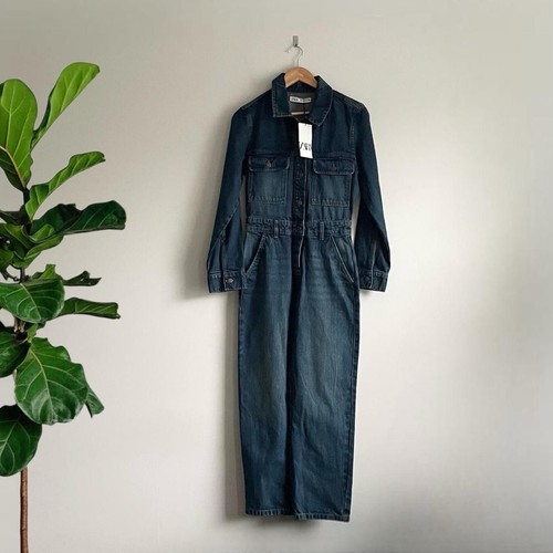 Zara navy blue - zara, denim