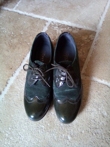 Pitillos green suede - , and