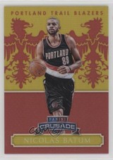 2014-15 Panini Excalibur Crusade Red /99 Nicolas Batum #99