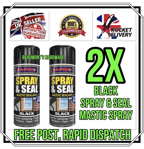 Leak stop seal - 2x, black