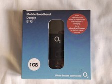 O2 E173 Mobile Broadband USB Dongle Stick For PC Mac Laptop Wifi Hotspot